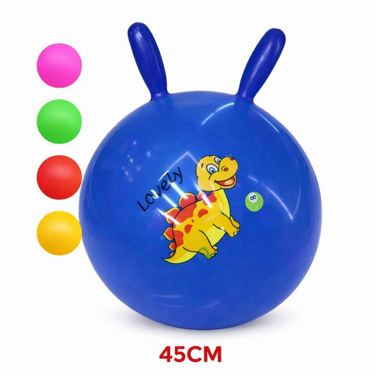 BOLA SALTARINA INFANTIL CON OREJA 45CM