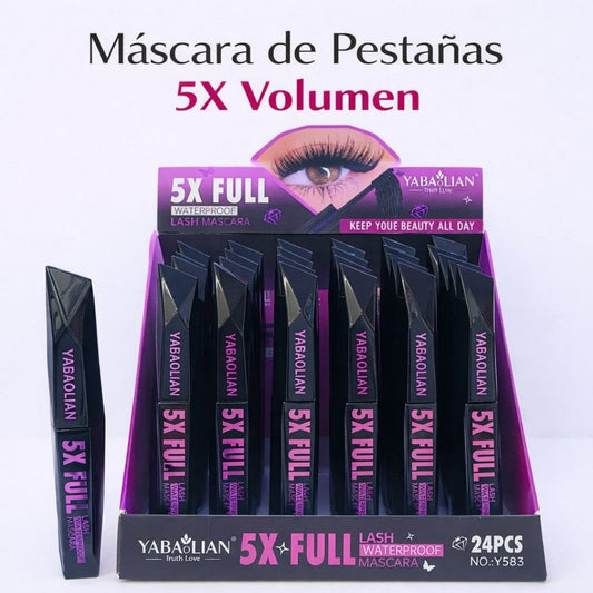MASCARA DE PESTANAS WATERPROOF EFECTO VOLUMEN Y583