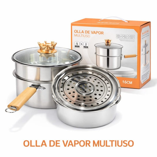 OLLA PEQ DE ACERO INOXIDABLE 925A-