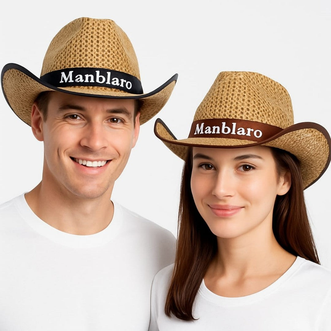 SOMBRERO VAQUERO PAJA CINTA