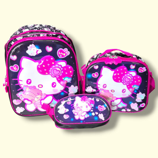 SALVEQUE+LONCHERA+CARTUCHERA 13PUL PERSONAJE 14