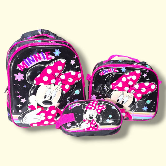 SALVEQUE+LONCHERA+CARTUCHERA 13PUL PERSONAJE 18