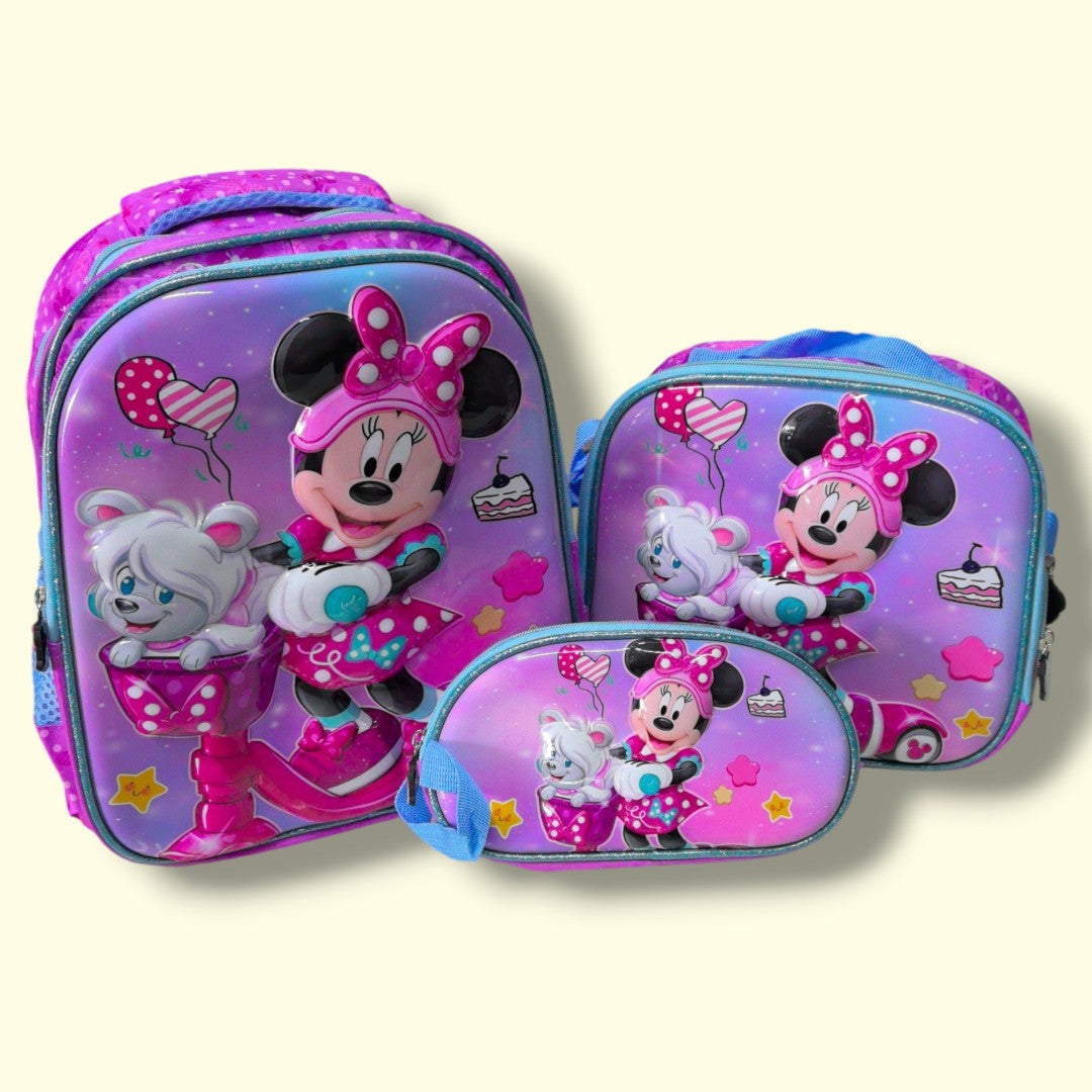 SALVEQUE+LONCHERA+CARTUCHERA 13PUL PERSONAJE 3