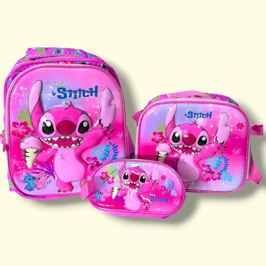 SALVEQUE+LONCHERA+CARTUCHERA 13PUL PERSONAJE 6