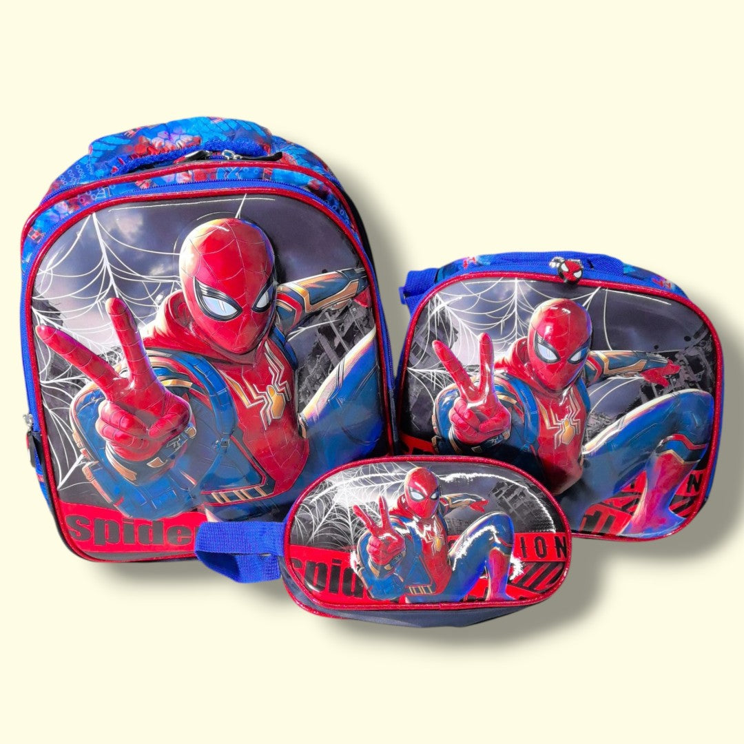 SALVEQUE+LONCHERA+CARTUCHERA 13PUL PERSONAJE 10