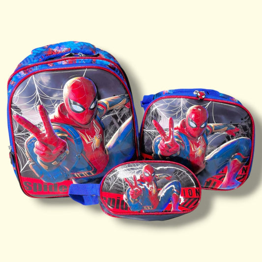 SALVEQUE+LONCHERA+CARTUCHERA 13PUL PERSONAJE 10