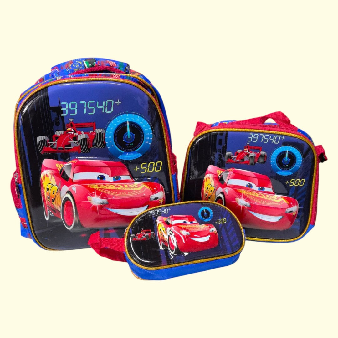 SALVEQUE+LONCHERA+CARTUCHERA 13PUL PERSONAJE 14