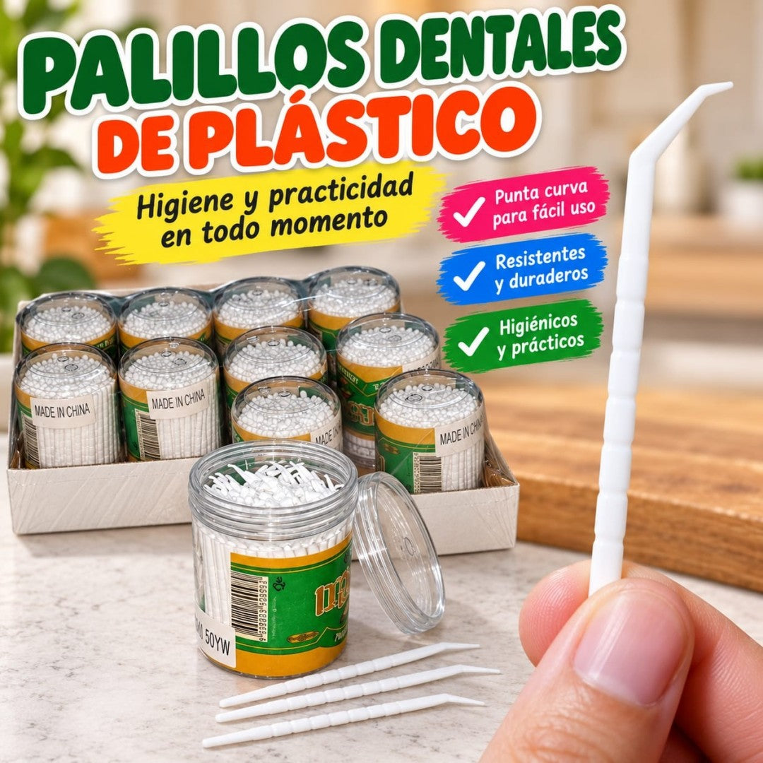 PALILLO DE DIENTES PVC BOTELLA 180