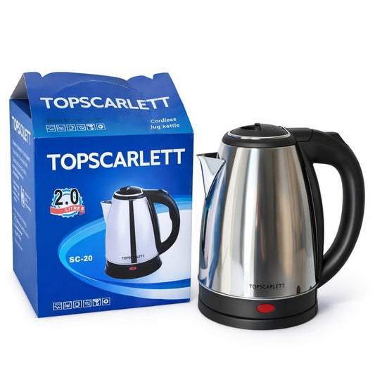 CALENTADOR AGUA ACERO 2L