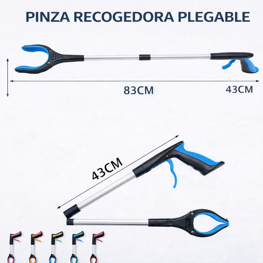 PINZA RECOGEDORA PLEGABLE 83CM