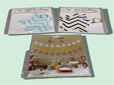 BANDERA ESTRELLA PARA FIESTA