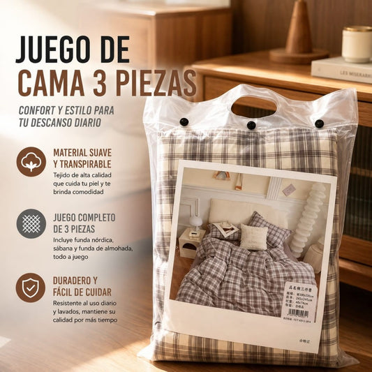 JUEGO DE CAMA 3PCS 564-3