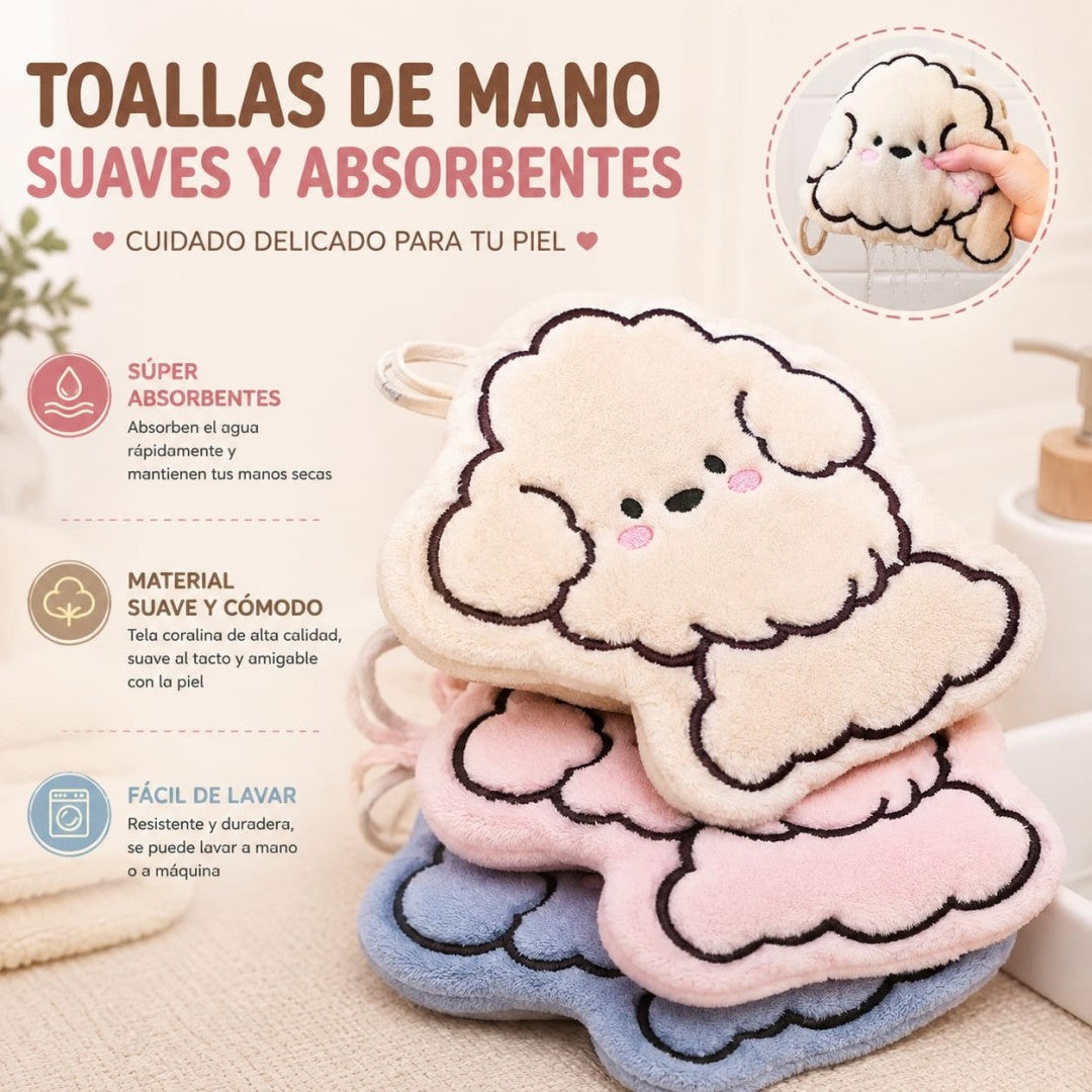 TOALLA DE MANO PERRITO 645-1