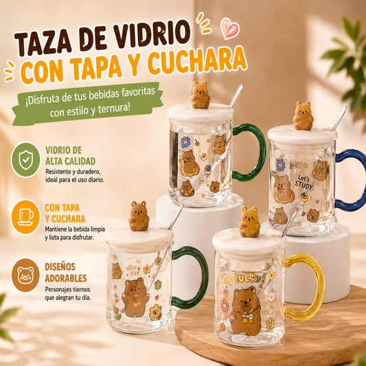 JARRA VIDRIO CAPIBARA