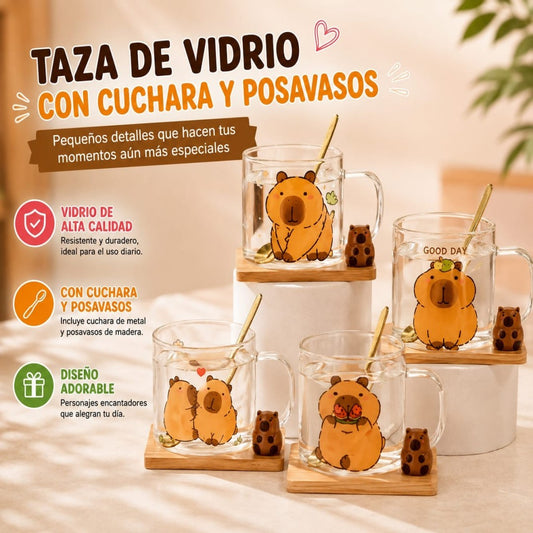 JARRA VIDRIO CAPIBARA AP10023