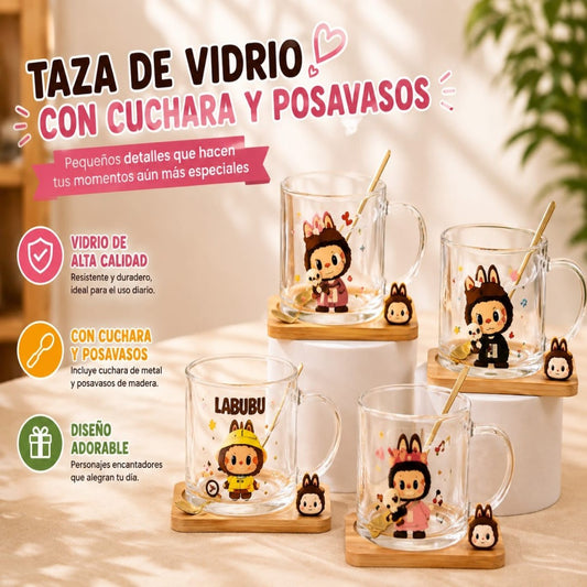 JARRA VIDRIO LABUBU AP9527