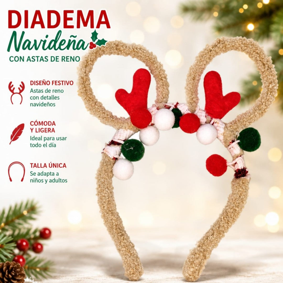DIADEMA  NAVIDAD OREJA B