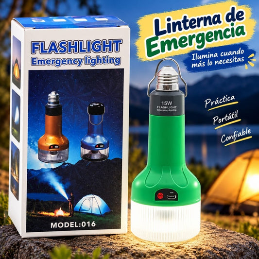 LAMPARA FOCO RECARGABLE 016