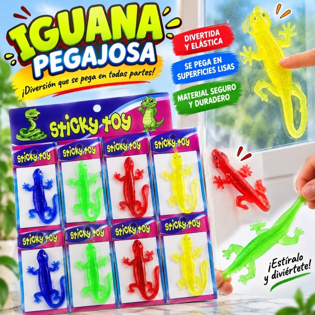 CARTON DE PEGAJOSO IGUANA