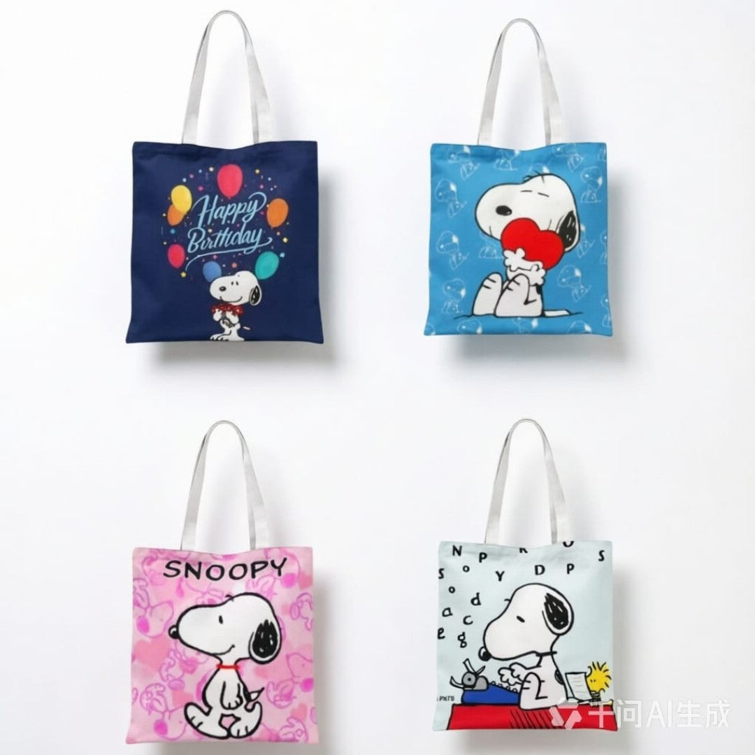 BOLSO TELA SNOOPY A060
