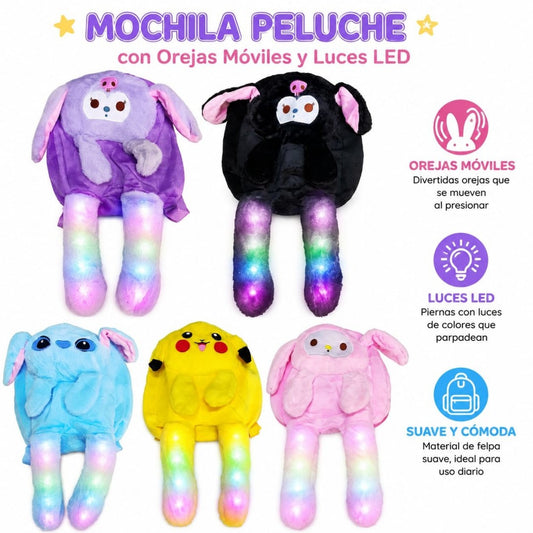 SALVEQUE PELUCHE C/LUZ INFANTIL