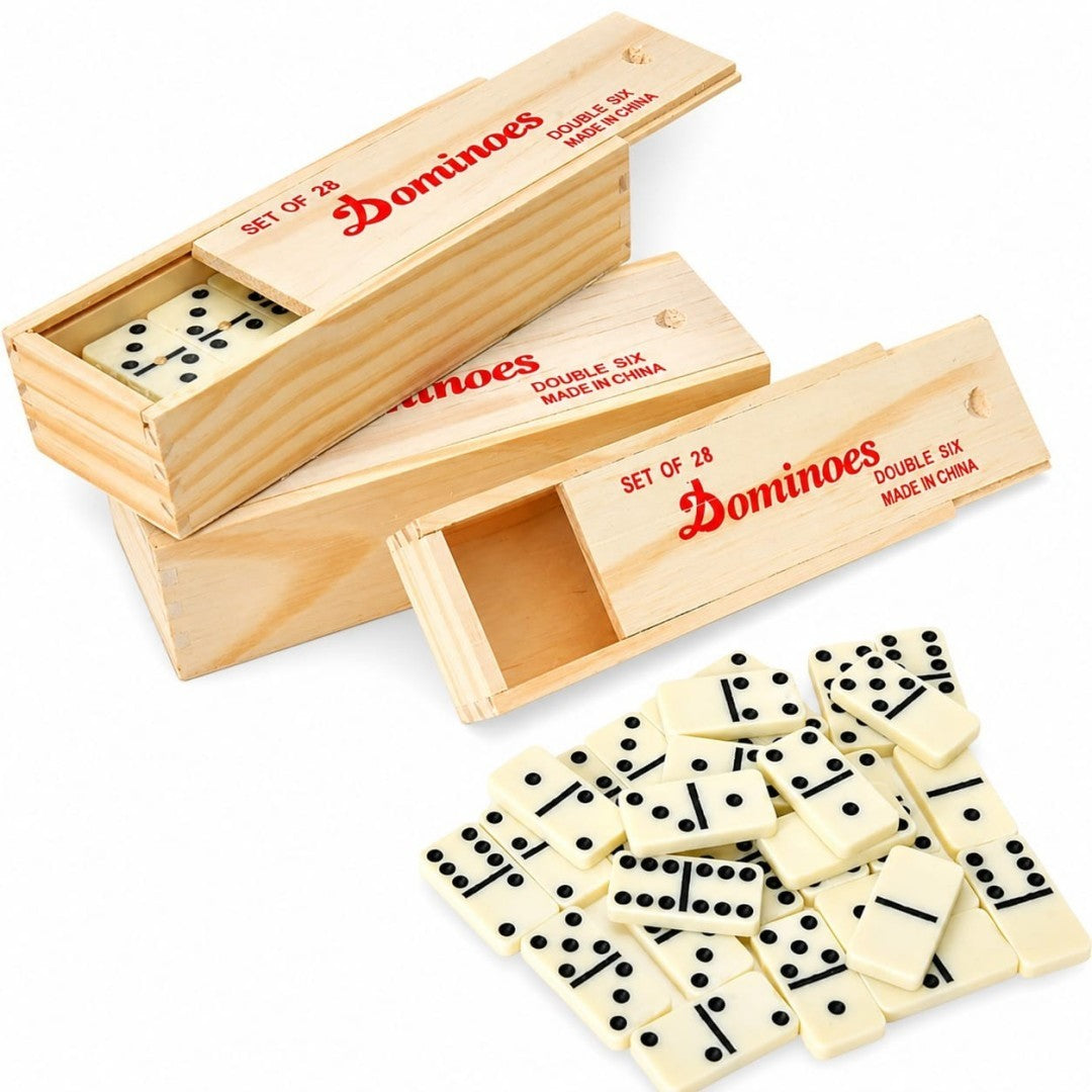 DOMINO CAJA MADERA 4006D 28PCS