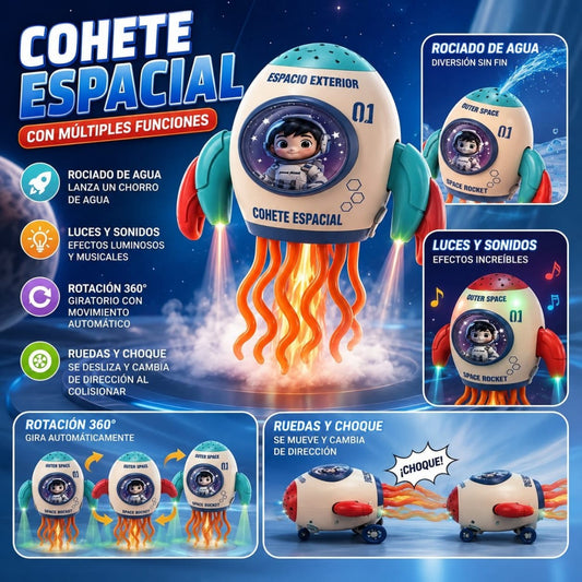 COHETE PULPO BAILARIN HX180