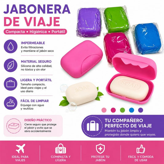 JABONERA CON TAPA A