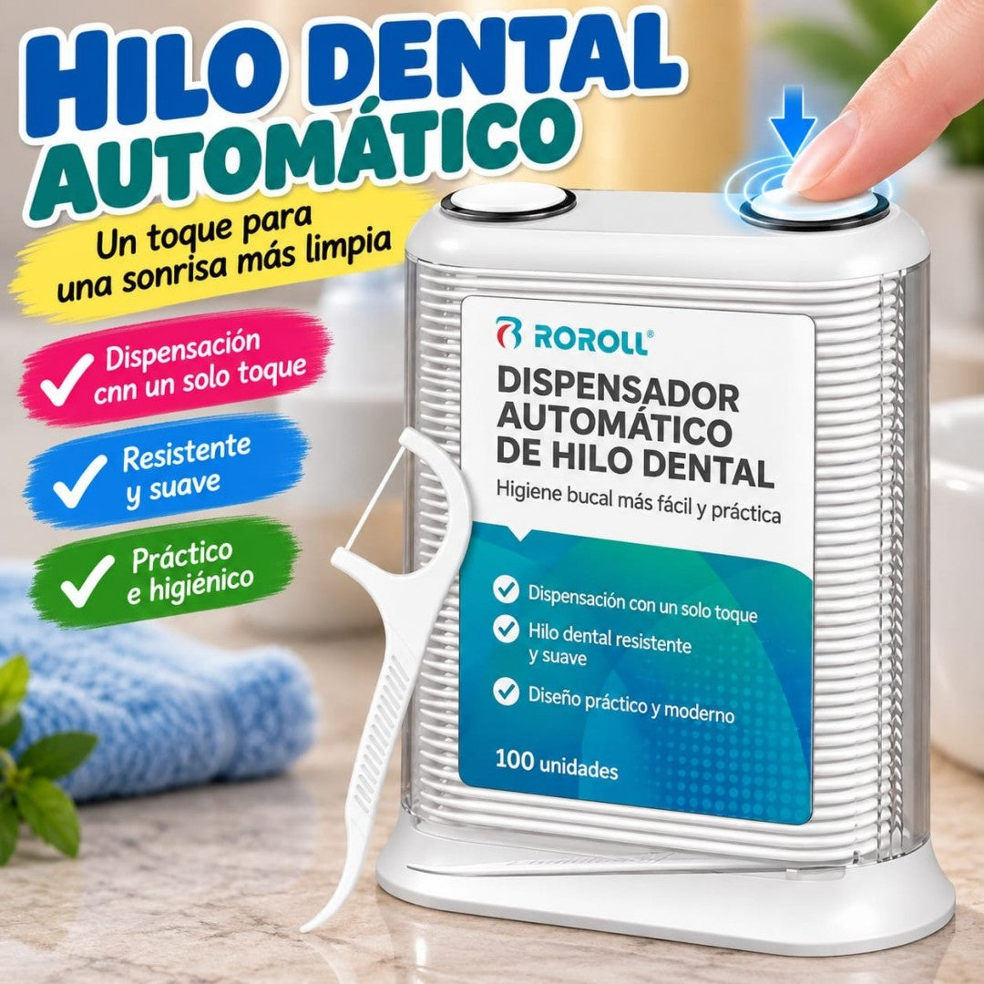 DISPENSADOR AUTOMATICO HILO DENTAL