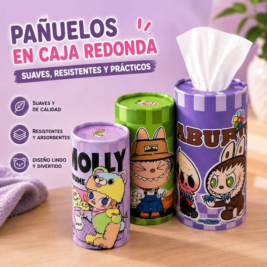 SERVILLETA TUBO PERSONAJE