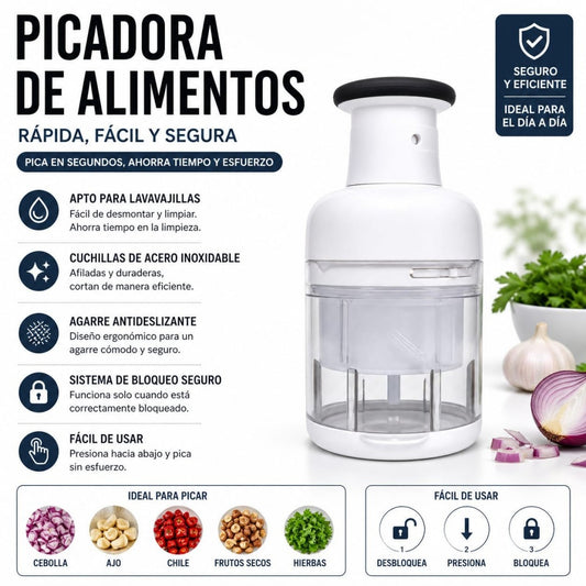 PICADOR DE VERDURAS MANUAL LS-213