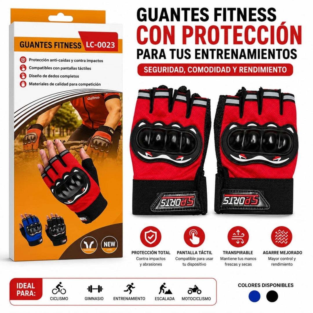 GUANTES PARA CICLISMO LC-0023
