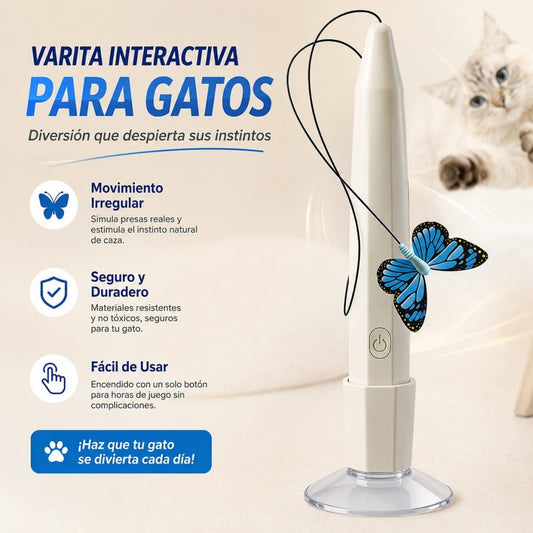 JUGUETE INTERACTIVO ELECTRICO PARA GATO