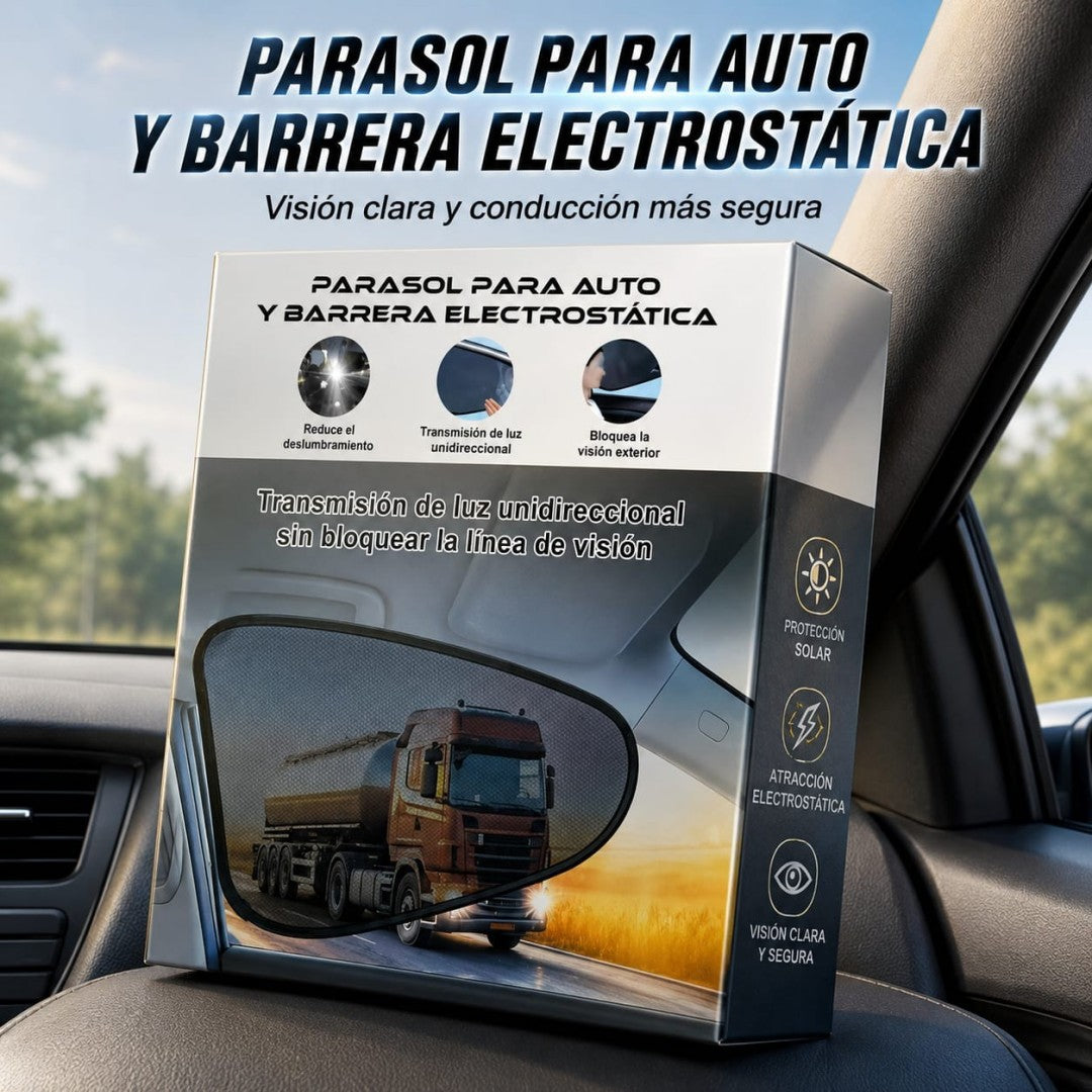 PARASOL ELECTROSTATICO PARA CARRO