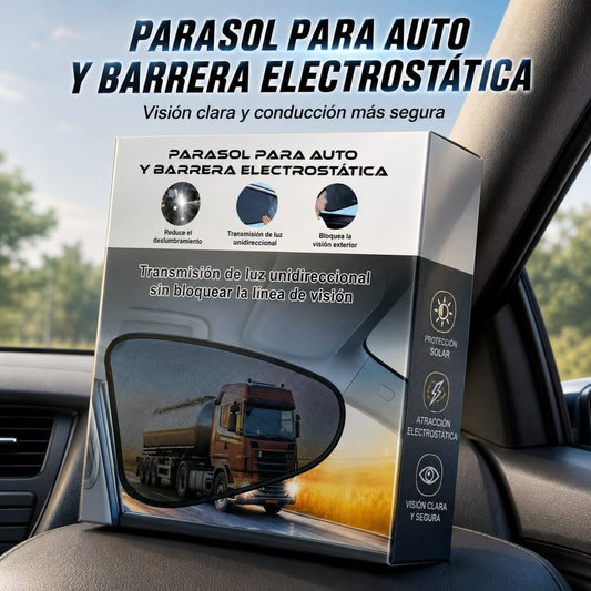 PARASOL ELECTROSTATICO PARA CARRO