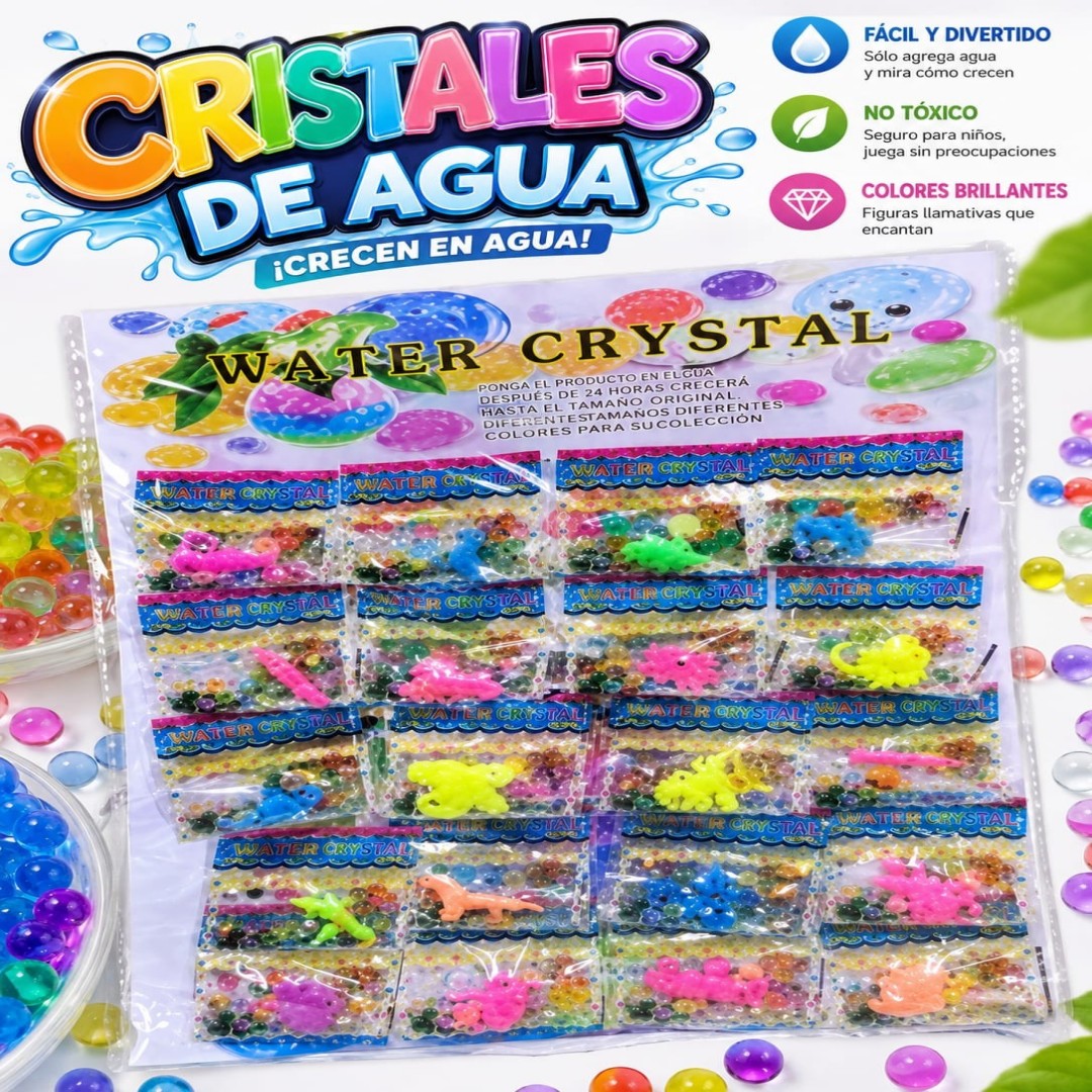 ANIMAL CRECE EN AGUA 20PCS