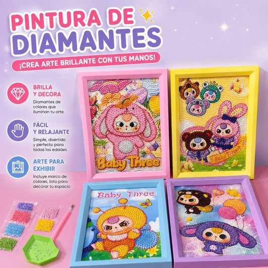 CUADRO DIAMANTE MIGO ABA