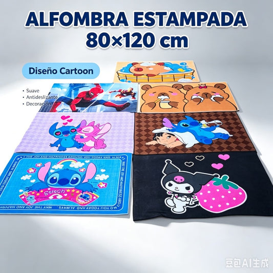 ALFOMBRA PERSONAJE 80*120