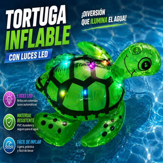 TOURTUGA INFLABLE C/LUZ