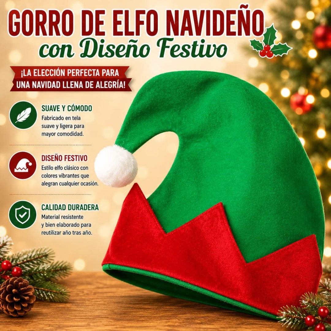GORRO NAVIDAD PAYASO 29*29CM