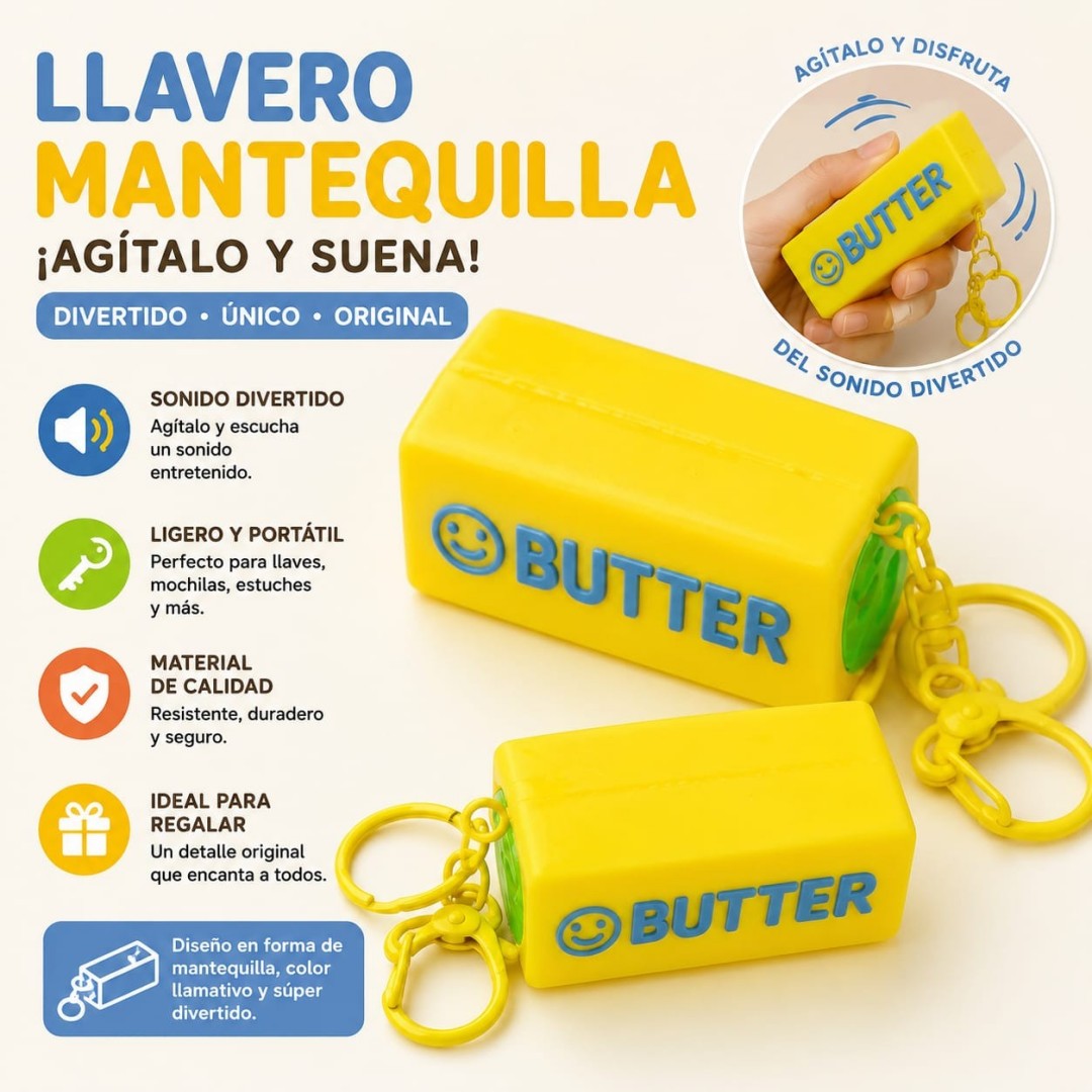 LLAVERO BUTTER