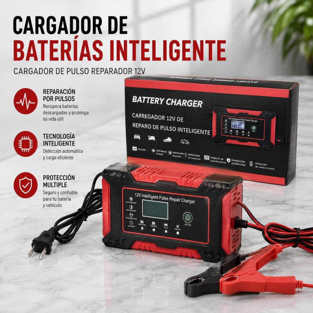 CARGADOR DE BATERIA 12V JMD-6