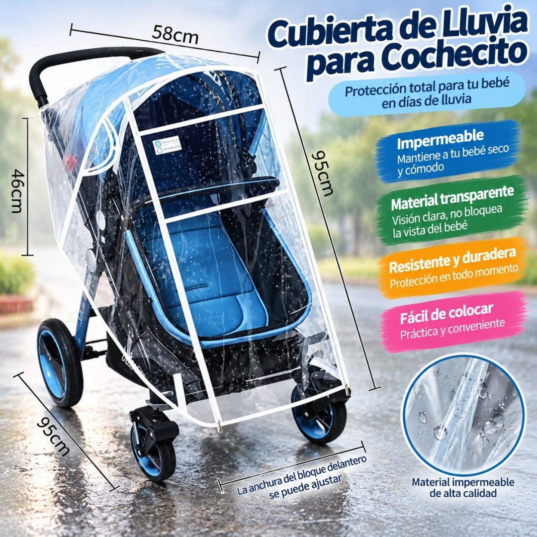 COBERTOR PARA COCHE BEBE TAMANO GDE
