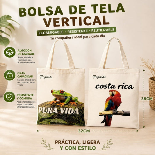 BOLSO TELA COSTA RICA 32*38