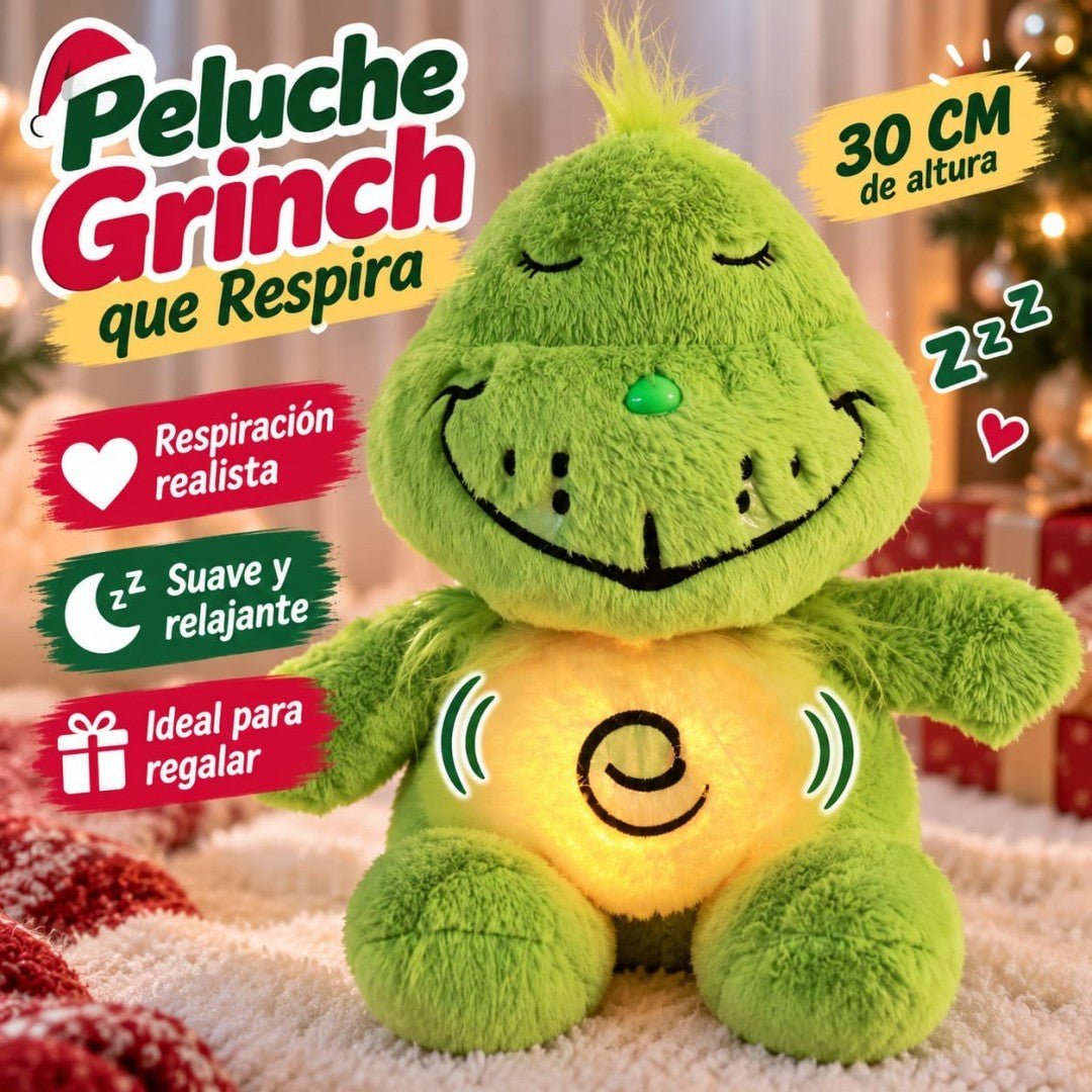 PELUCHE GRINCH RESPIRACION 30CM