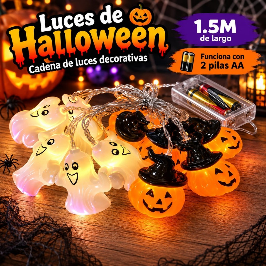 LUZ HALLOWEEN 10L 1.5M C