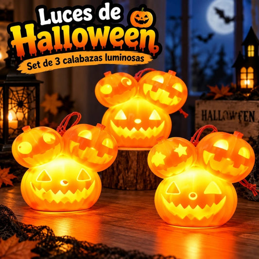 LUZ HALLOWEEN CALABAZA A
