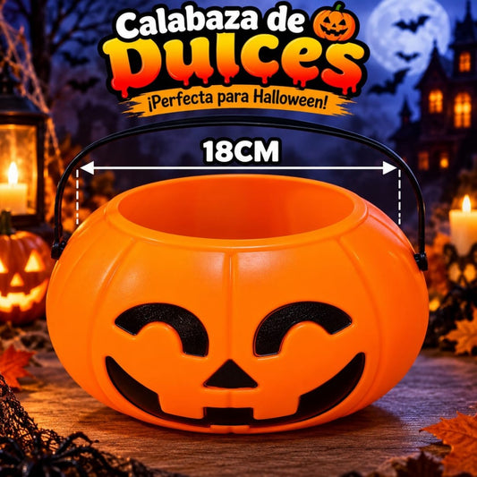 BALDE CALABAZA HALLOWEEN 18CM