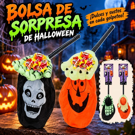 BOLSA CALAVERA HALLOWEEN LUMINOSA