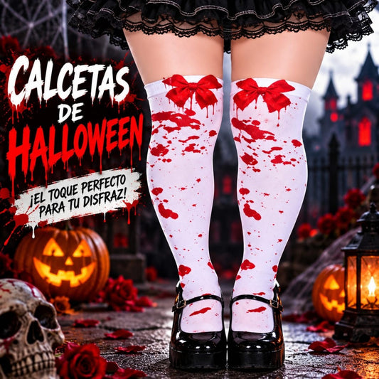 MEDIA HALLOWEEN SANGRE